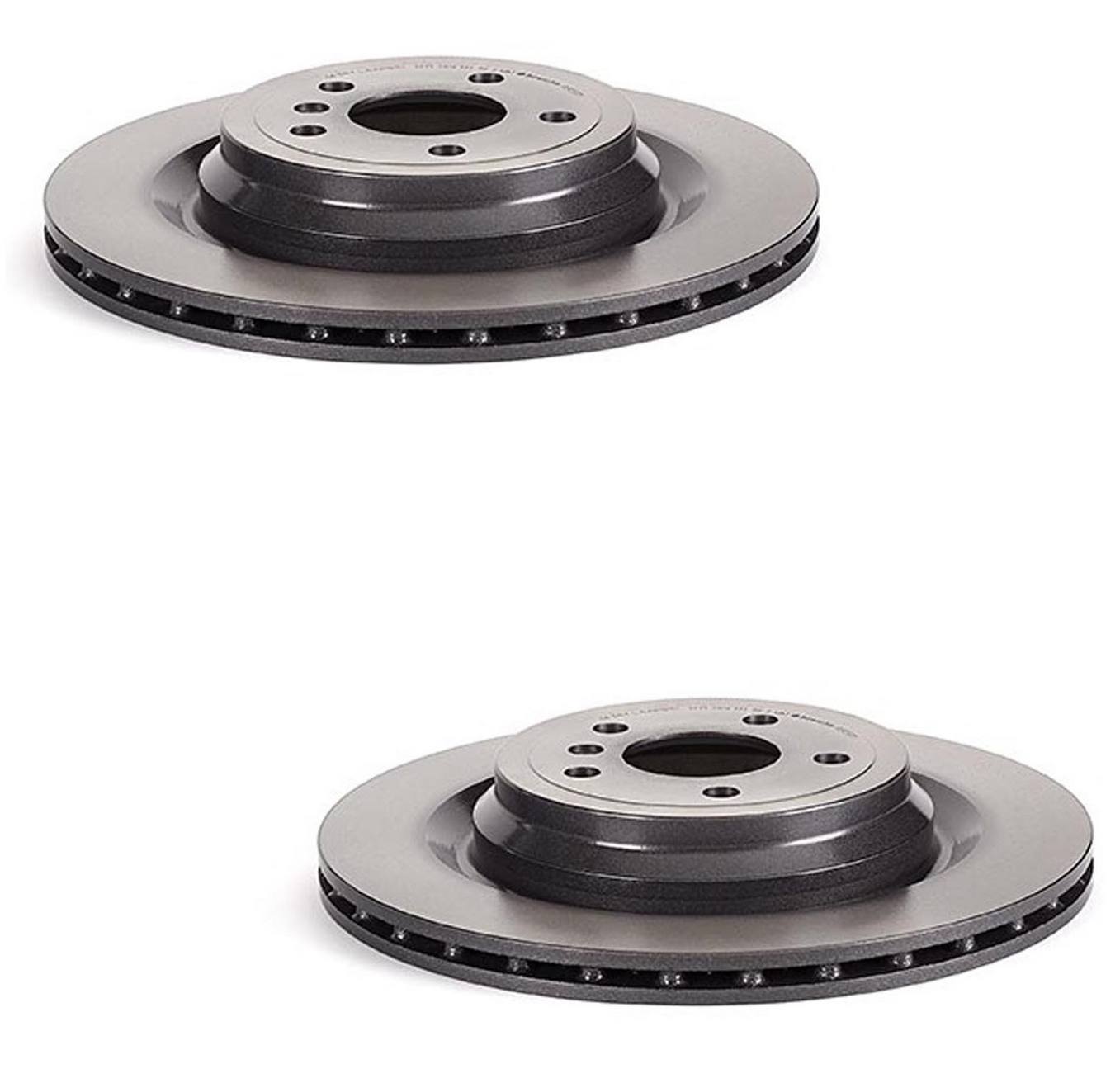 Mercedes Brakes Kit - Pads & Rotors Front and Rear (350mm/330mm) (Low-Met) 2115401717 - Brembo 3342249KIT